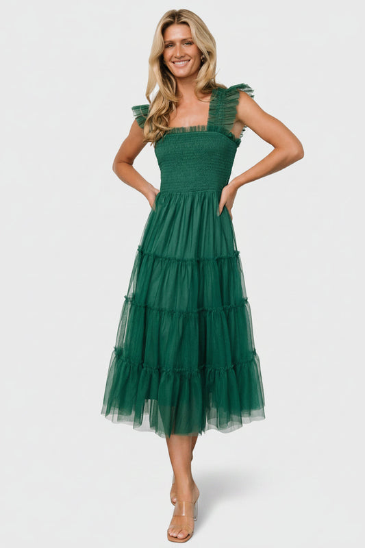 Baltic Born - Emma Smocked Tulle Dress