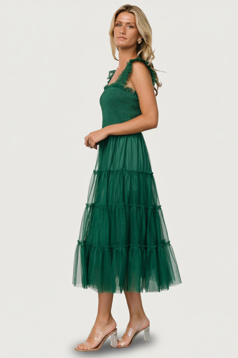 Baltic Born - Emma Smocked Tulle Dress