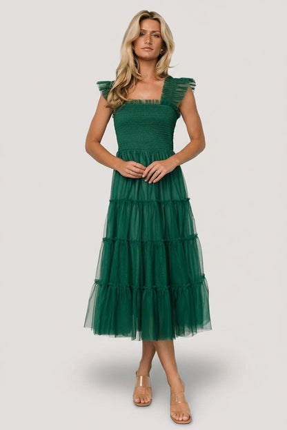 Baltic Born - Emma Smocked Tulle Dress