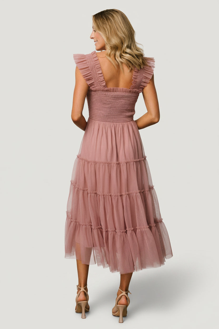 Baltic Born - Emma Smocked Tulle Dress