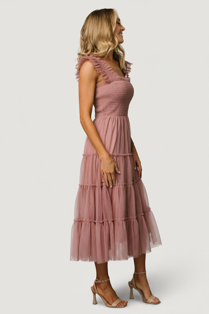Baltic Born - Emma Smocked Tulle Dress