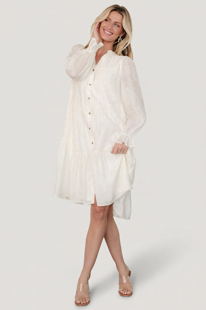 Baltic Born - Brenna Button Midi Dress