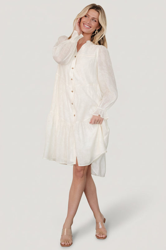Baltic Born - Brenna Button Midi Dress