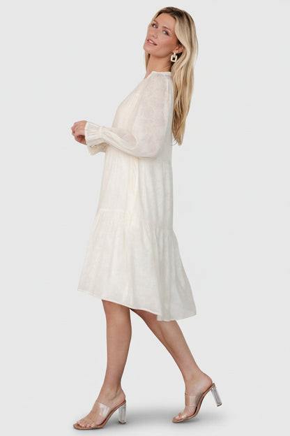 Baltic Born - Brenna Button Midi Dress