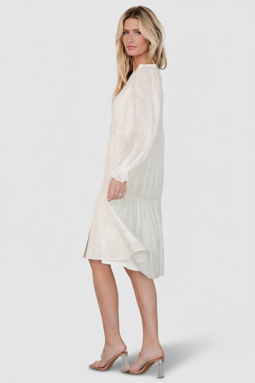 Baltic Born - Brenna Button Midi Dress