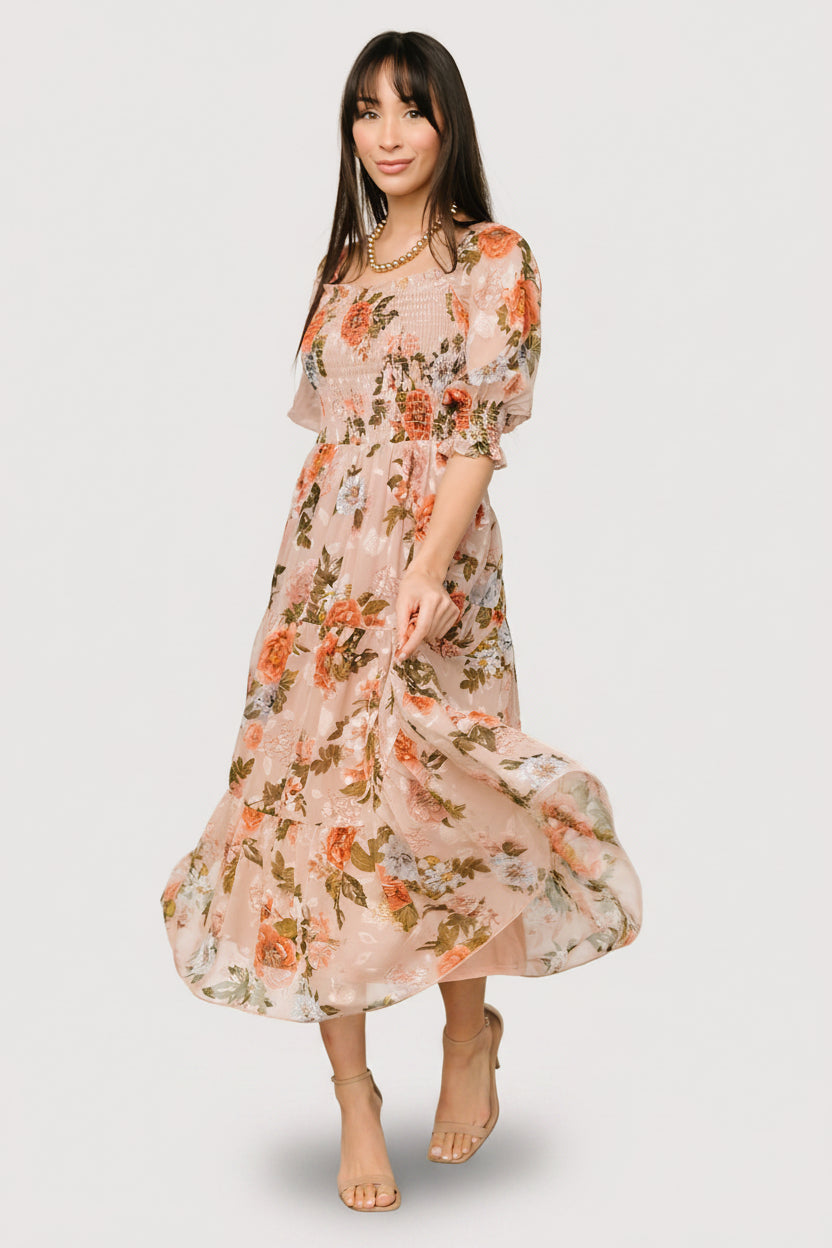 Baltic Born - Fabian Jacquard Midi Dress