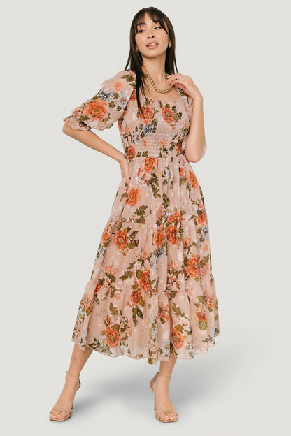 Baltic Born - Fabian Jacquard Midi Dress