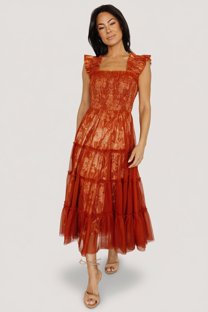 Baltic Born - Cora Smocked Tulle Dress