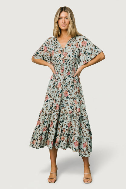 Baltic Born - Spell Boho Midi Dress