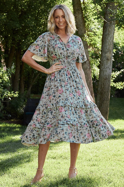 Baltic Born - Spell Boho Midi Dress