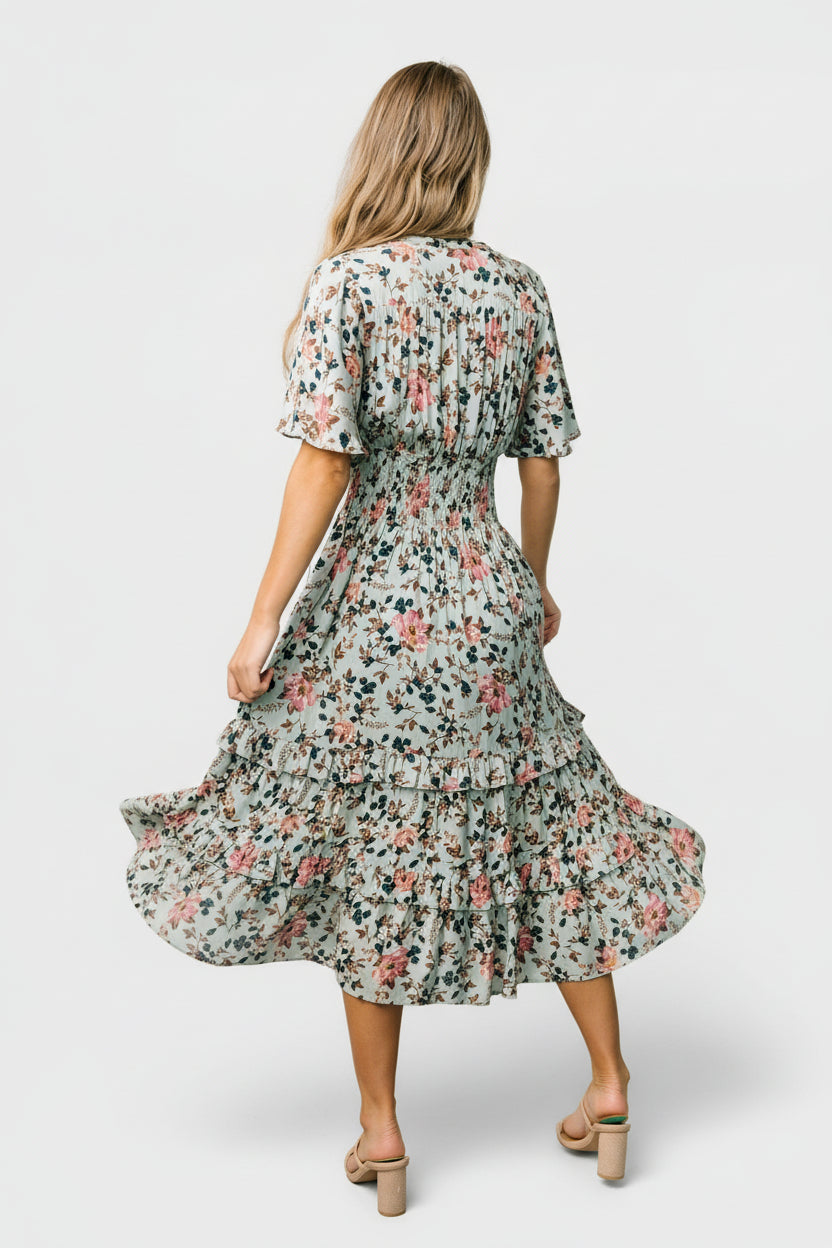 Baltic Born - Spell Boho Midi Dress