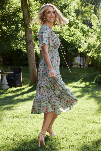 Baltic Born - Spell Boho Midi Dress