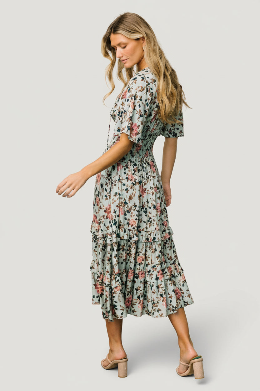 Baltic Born - Spell Boho Midi Dress