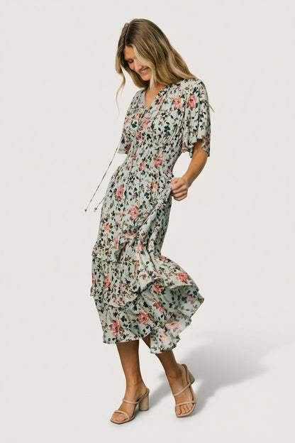 Baltic Born - Spell Boho Midi Dress