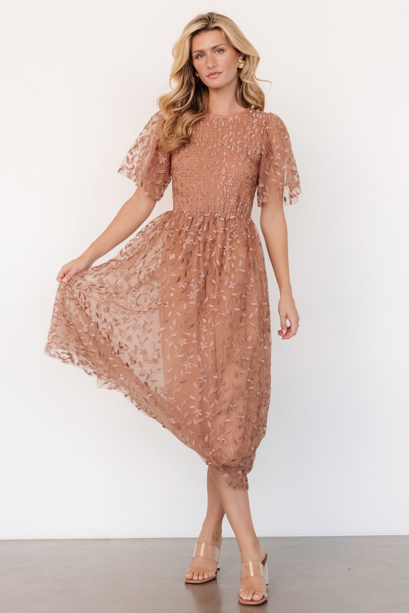 Baltic Born - Kendra Embroidered Dress