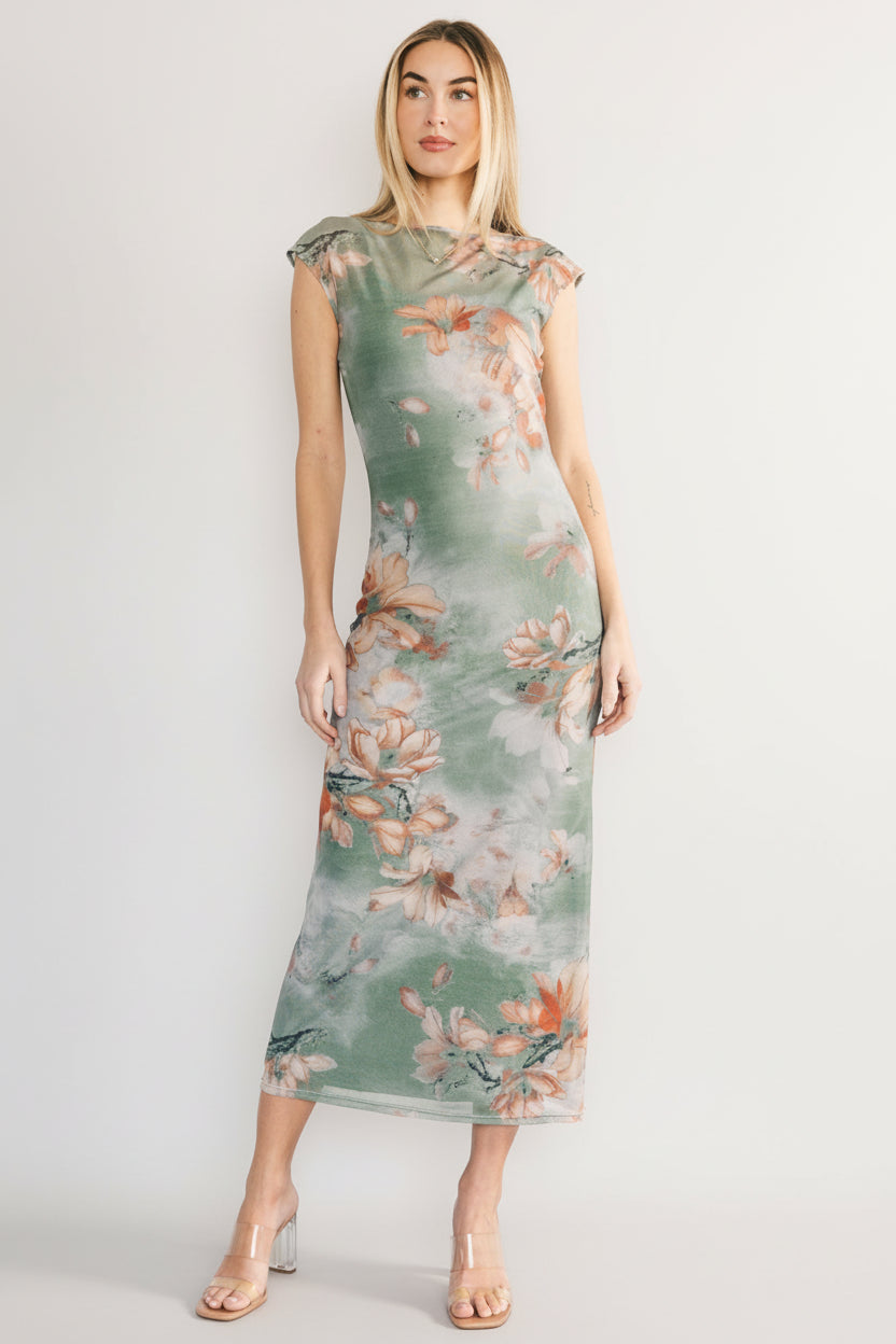 Baltic Born - Daniela Mesh Midi Dress