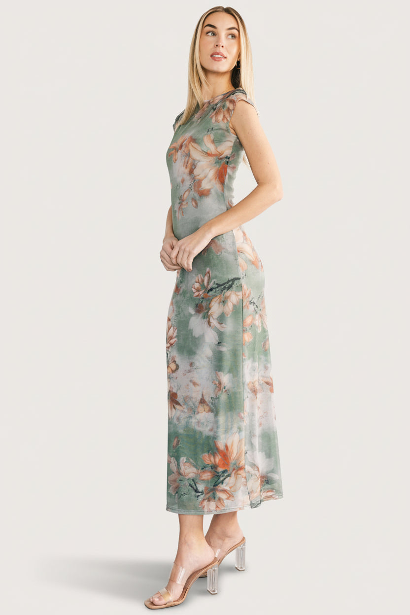 Baltic Born - Daniela Mesh Midi Dress