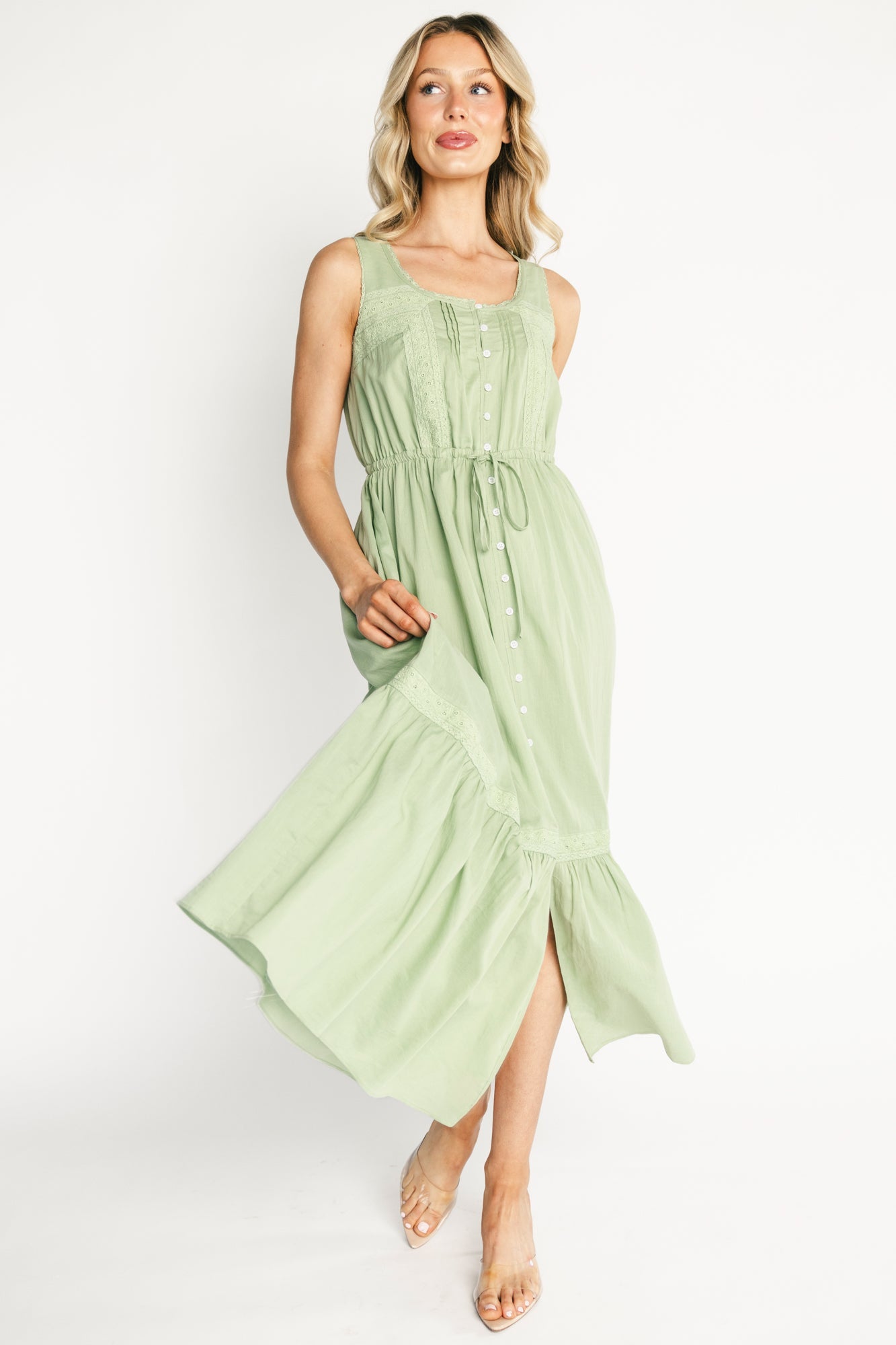 Baltic Born - Blanche Midi Dress