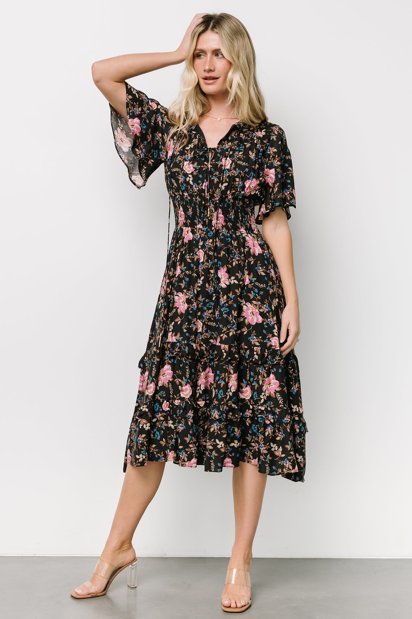 Baltic Born - Spell Boho Midi Dress