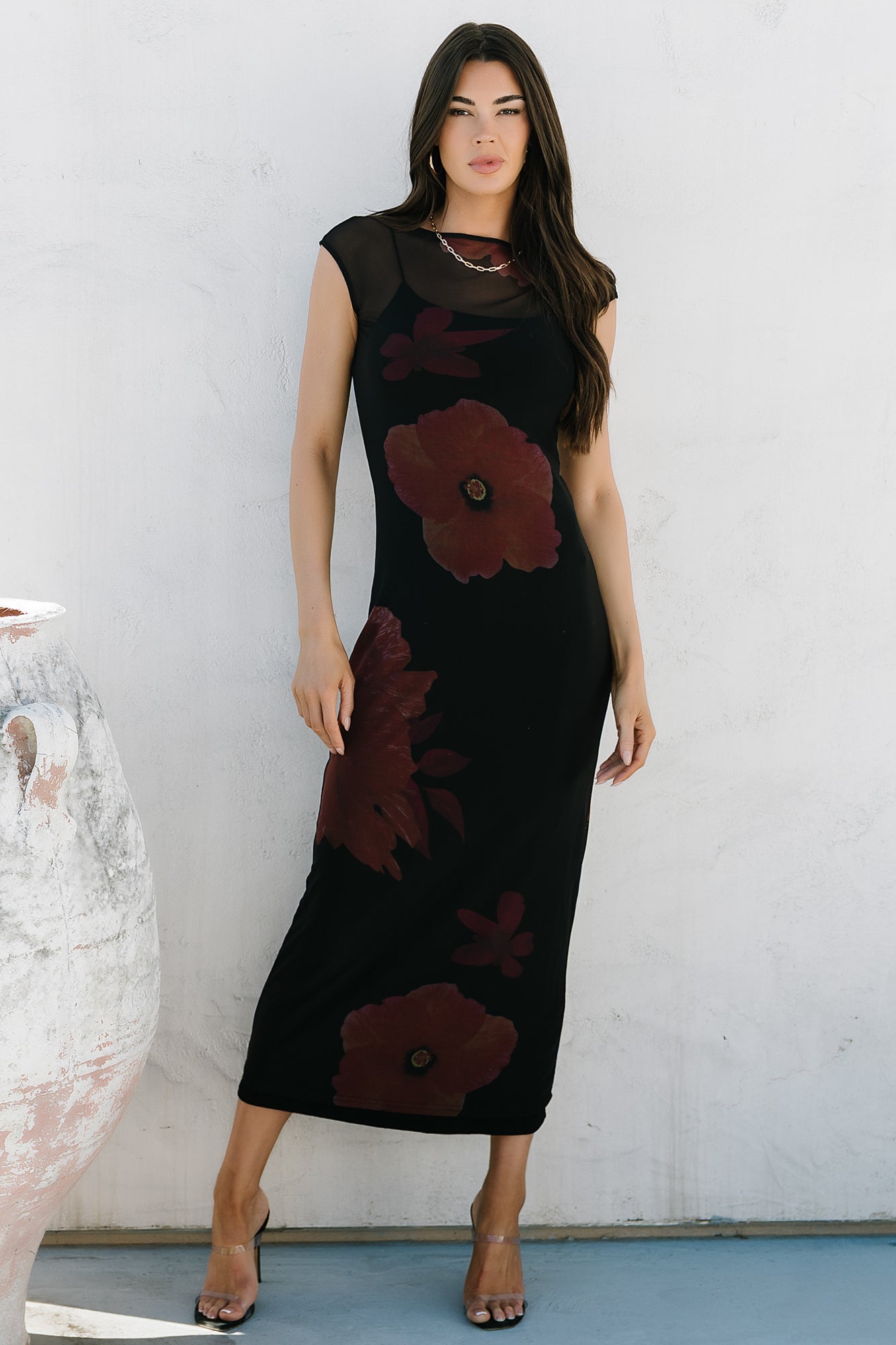 Baltic Born - Daniela Mesh Midi Dress