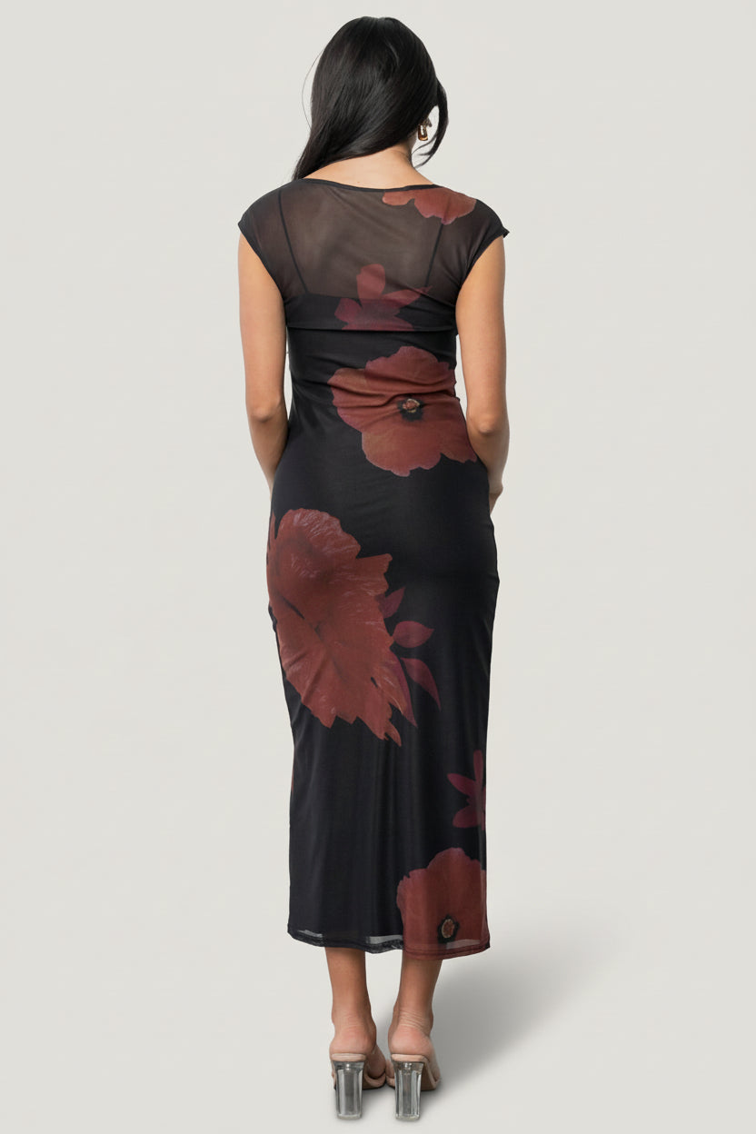 Baltic Born - Daniela Mesh Midi Dress