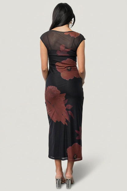 Baltic Born - Daniela Mesh Midi Dress