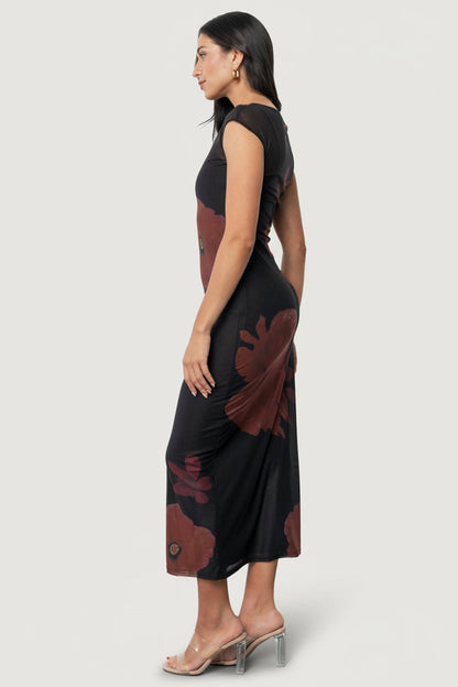 Baltic Born - Daniela Mesh Midi Dress