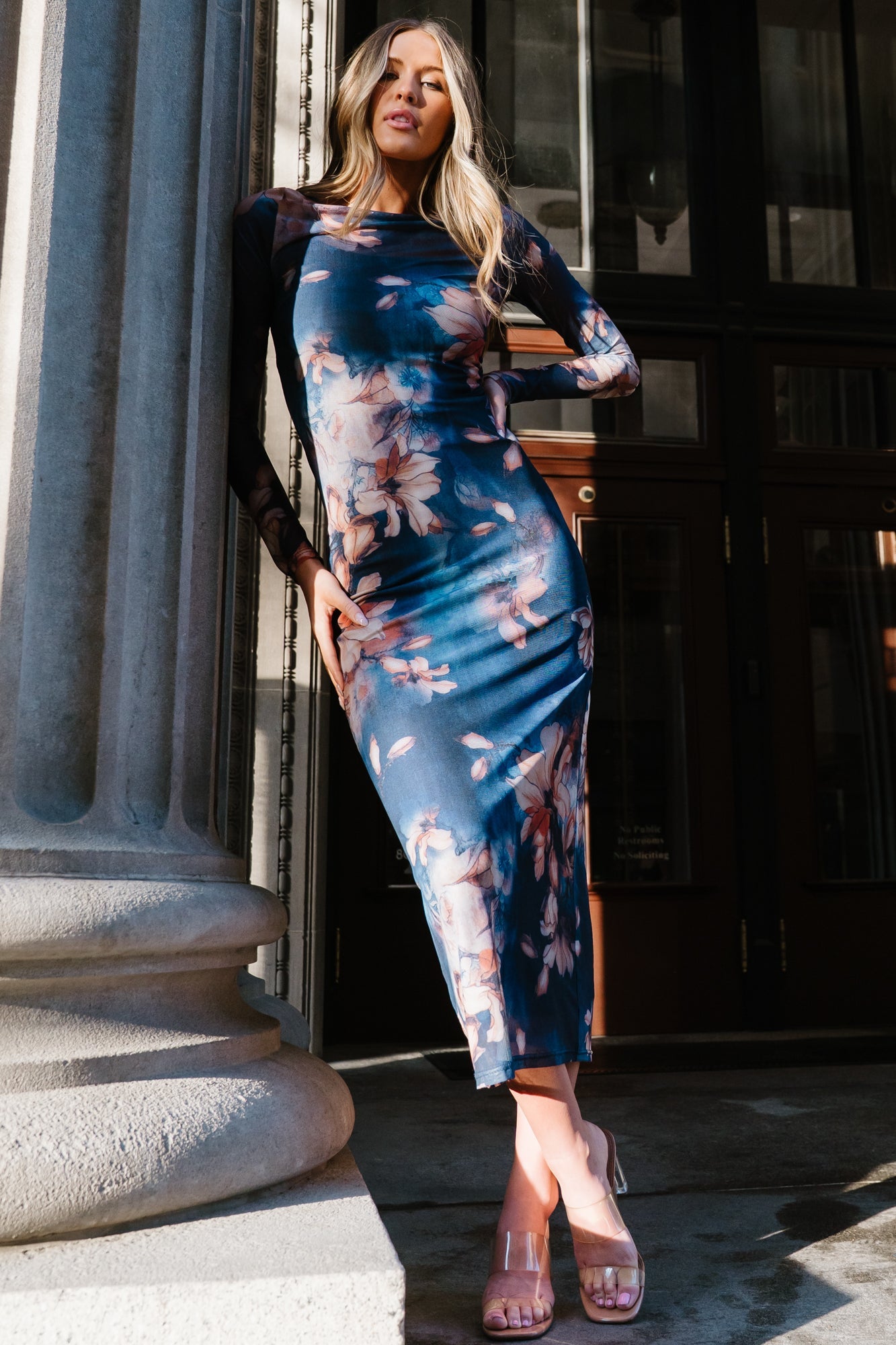 Baltic Born - Darya Mesh Midi Dress