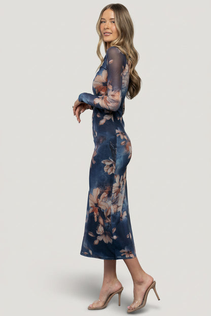 Baltic Born - Darya Mesh Midi Dress