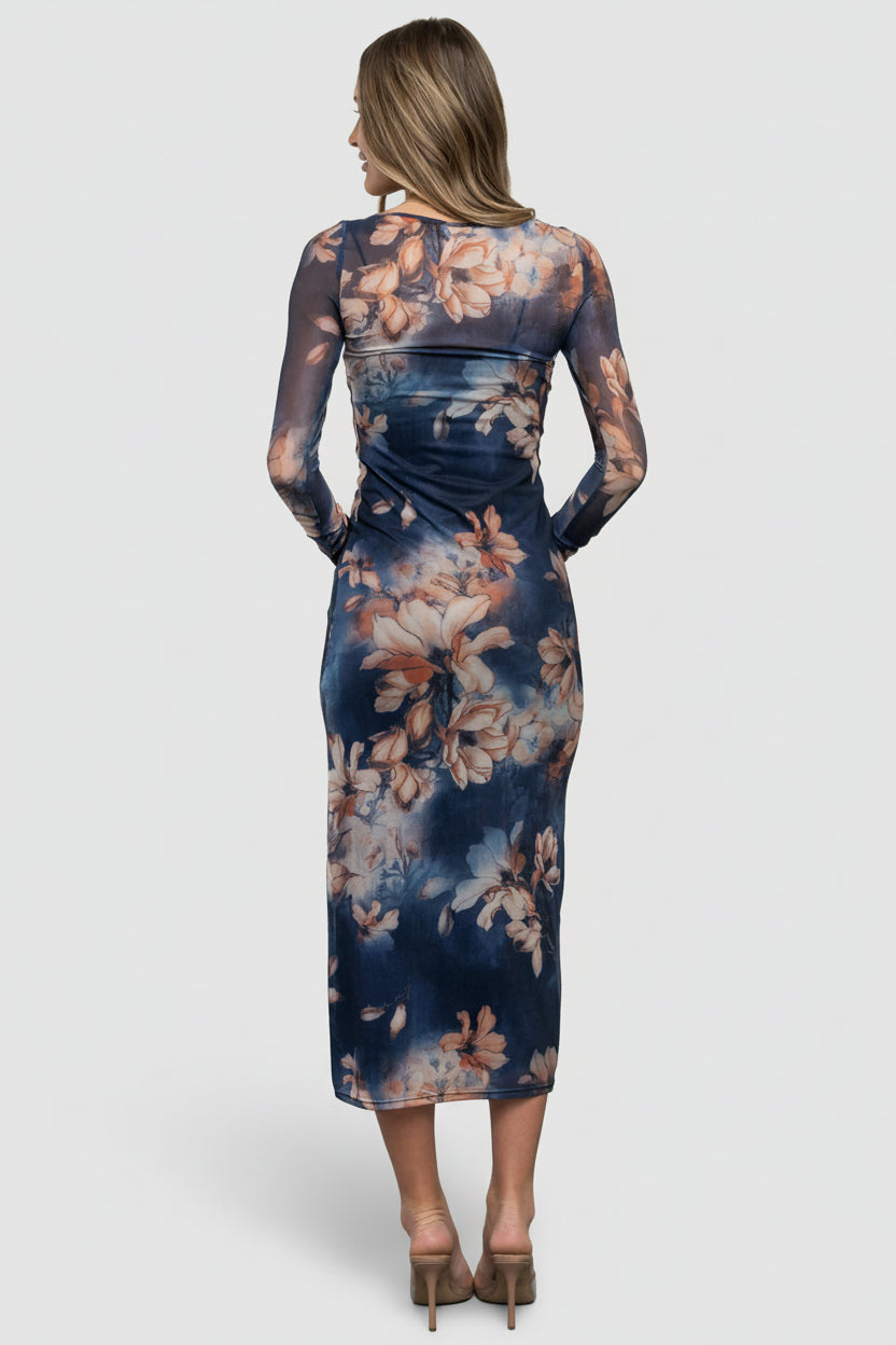 Baltic Born - Darya Mesh Midi Dress