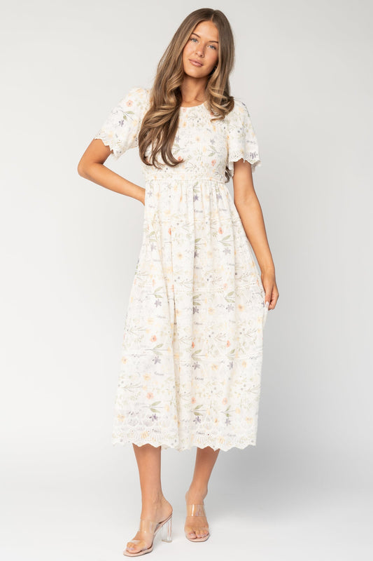 Baltic Born - Maribel Lace Midi Dress