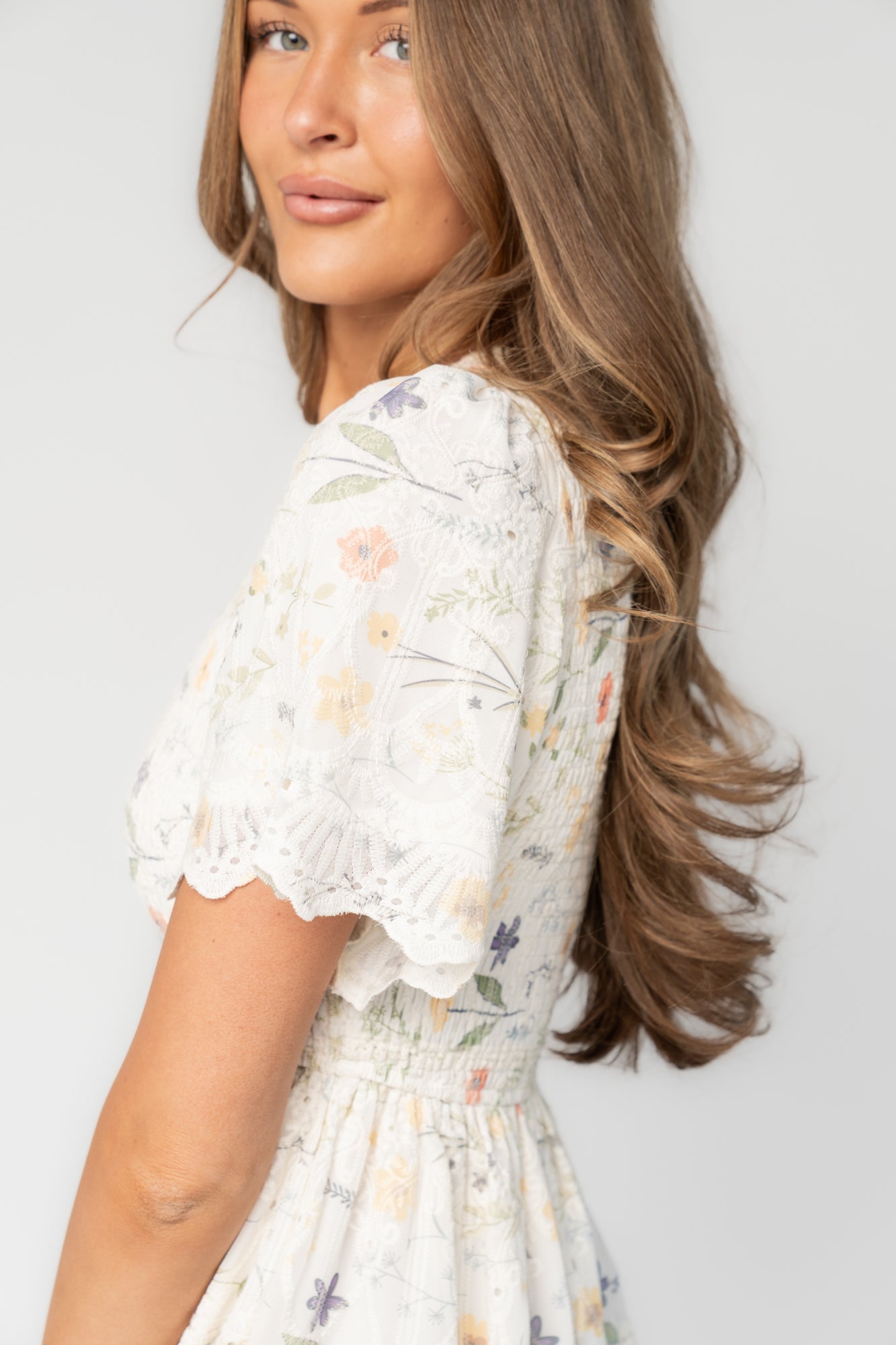 Baltic Born - Maribel Lace Midi Dress