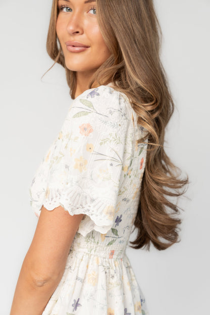 Baltic Born - Maribel Lace Midi Dress