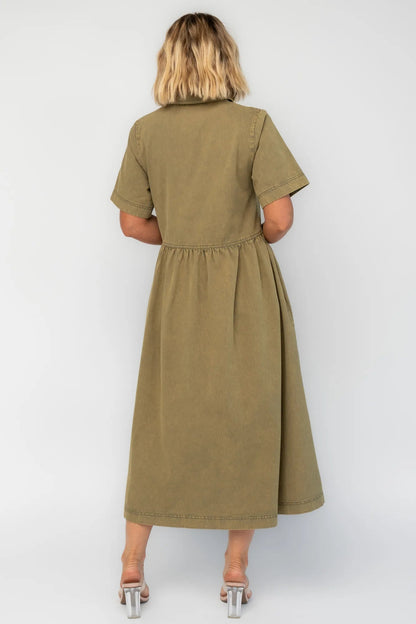 Baltic Born - Lenore Button Up Dress