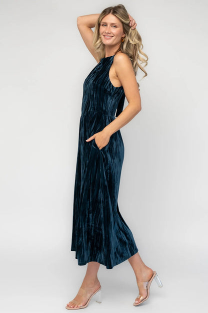 Baltic Born - Octavia Velvet Midi Dress