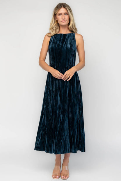 Baltic Born - Octavia Velvet Midi Dress
