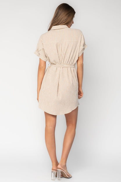Baltic Born - Nautical Shirt Dress