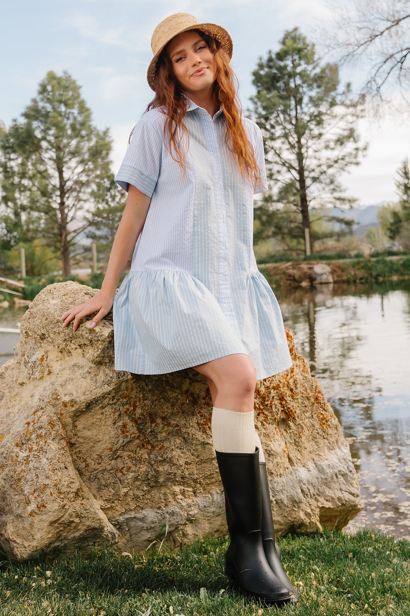 Baltic Born - Penelope Shirt Dress