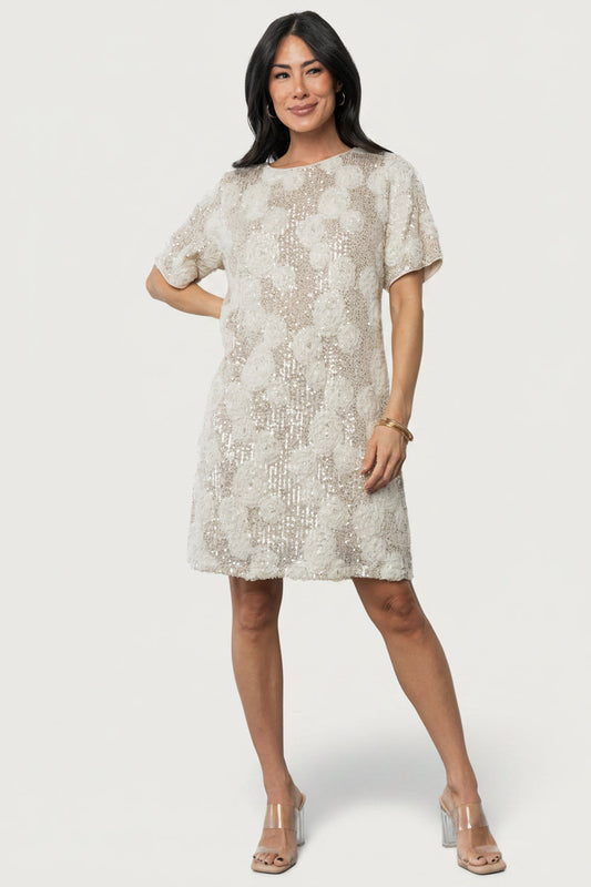 Baltic Born - Rhea Sequin Short Dress