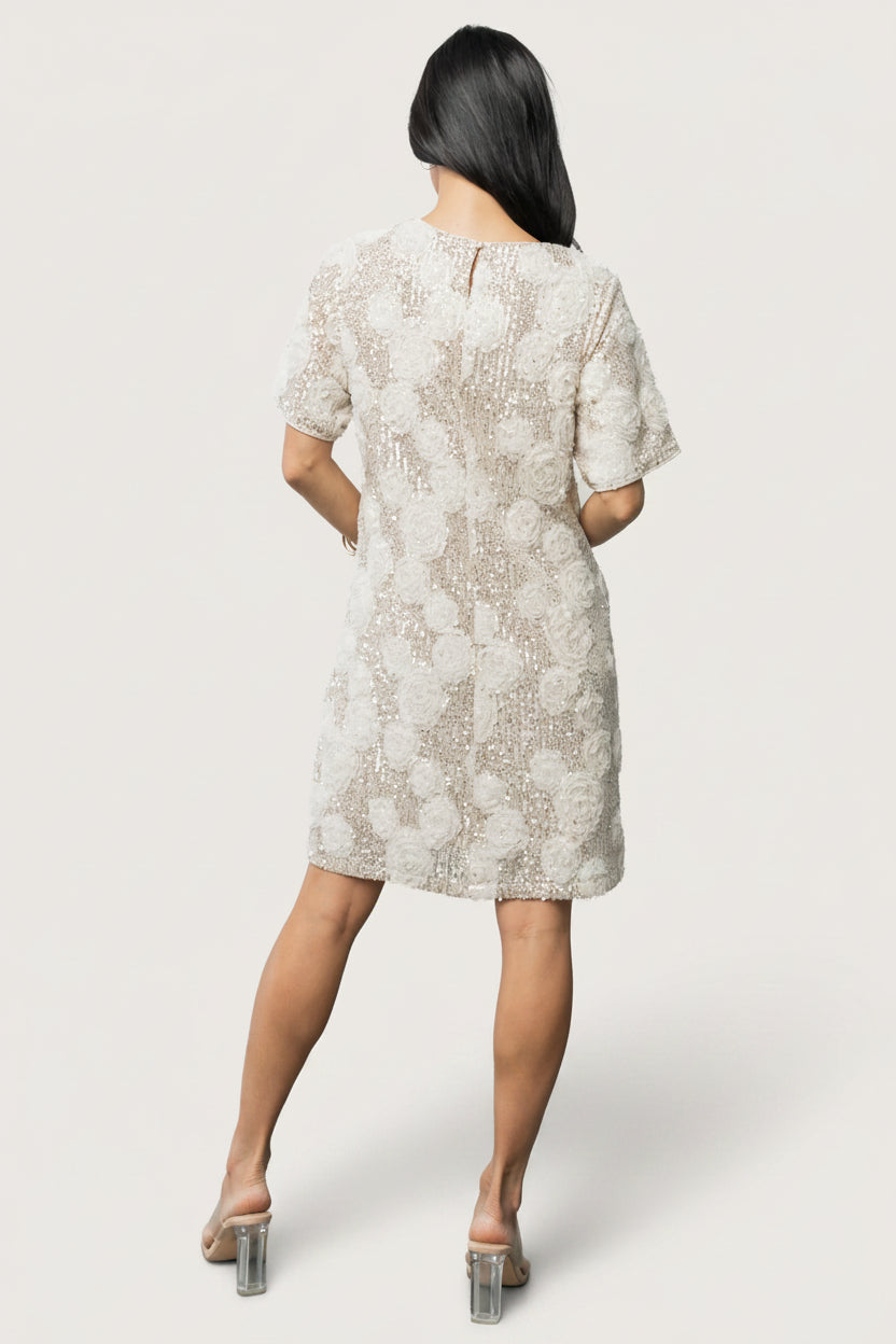 Baltic Born - Rhea Sequin Short Dress