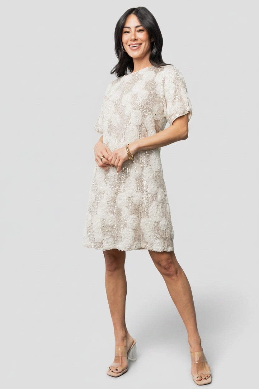 Baltic Born - Rhea Sequin Short Dress