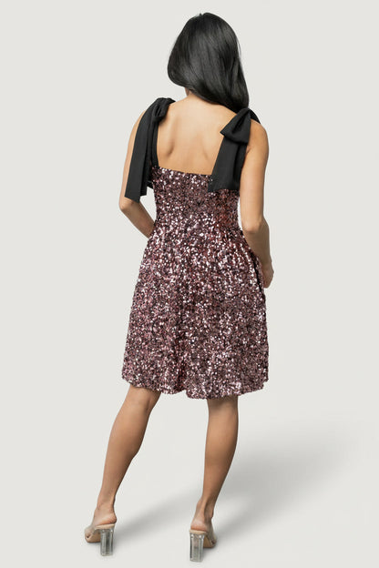 Baltic Born - Vega Sequin Short Dress