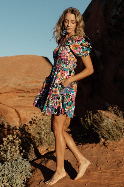 Baltic Born - Kyrie Puff Sleeve Short Dress