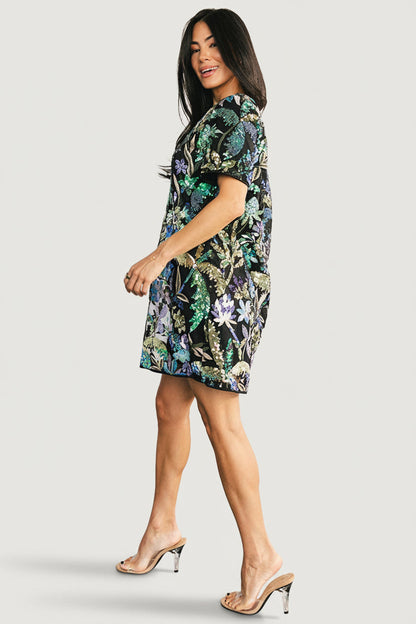 Baltic Born - Patricia Sequin Short Dress