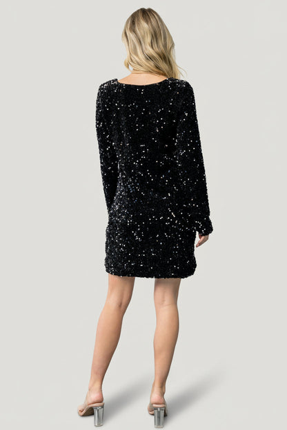 Baltic Born - Mira Sequin Short Dress