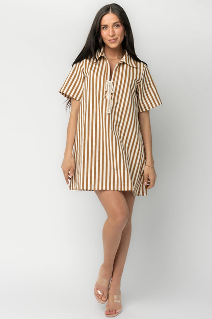 Baltic Born - Kyler Striped Short Dress