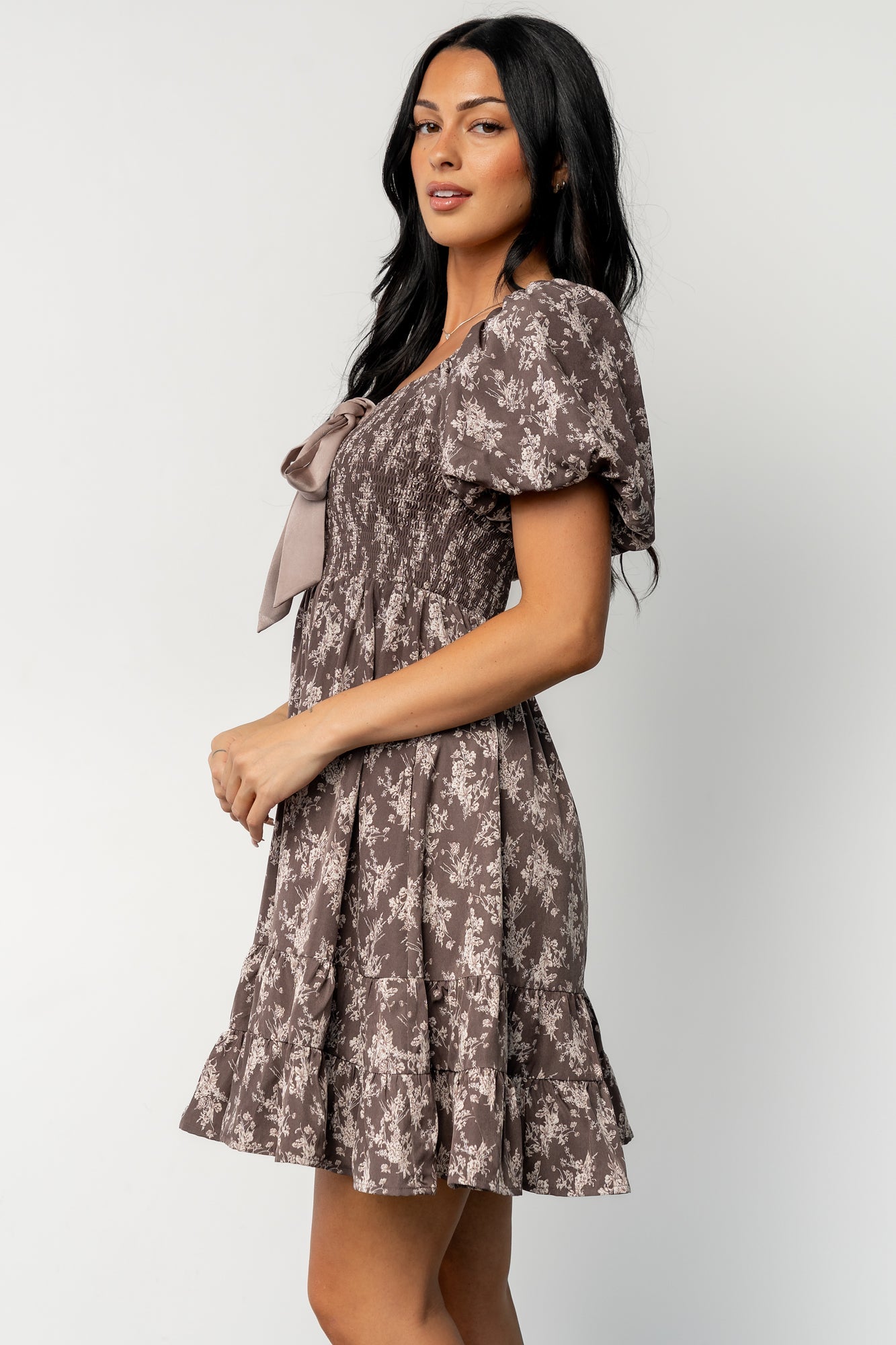 Baltic Born - Anastasia Bow Short Dress