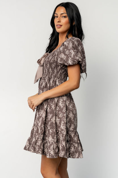Baltic Born - Anastasia Bow Short Dress