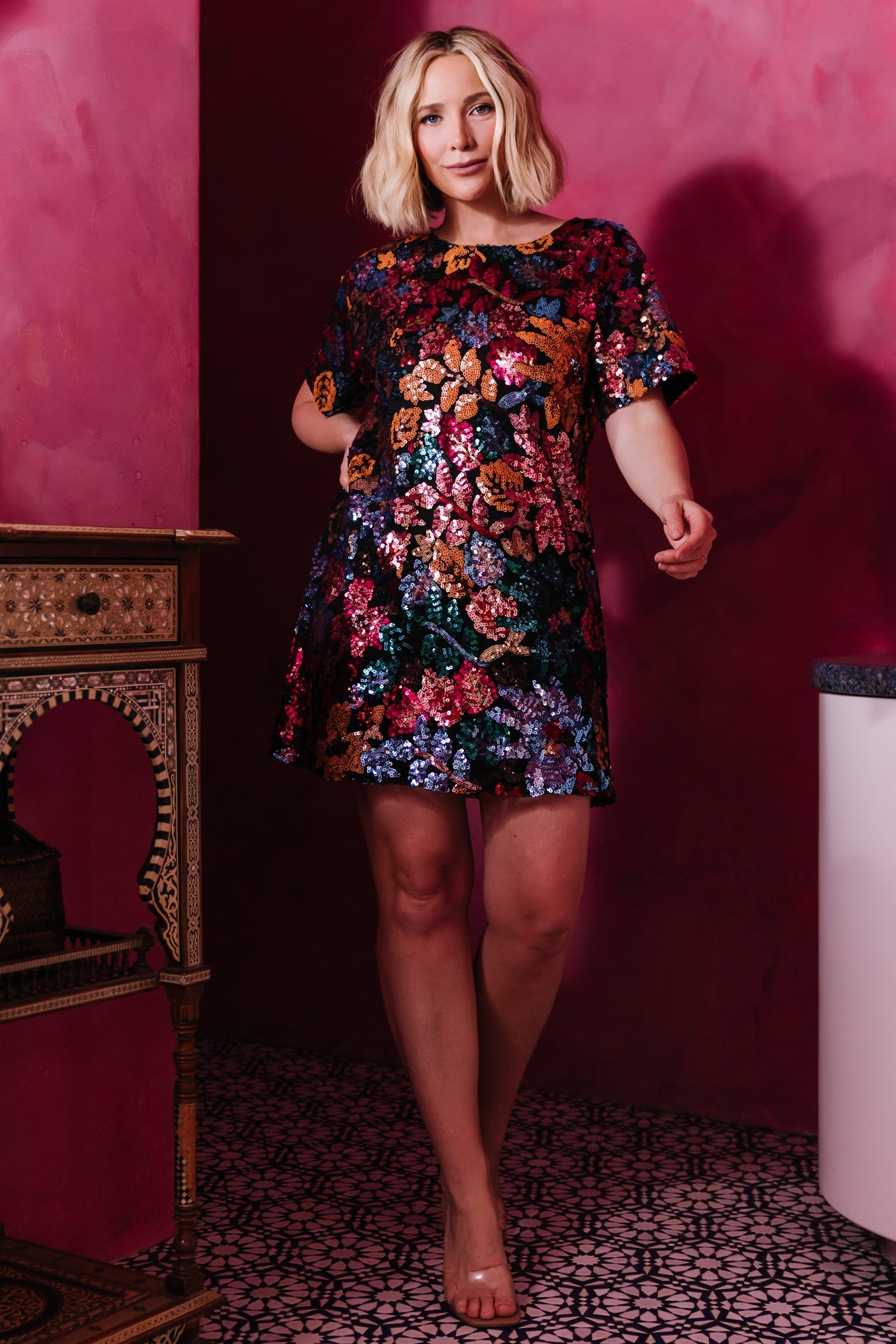 Baltic Born - Squires Sequin Short Dress