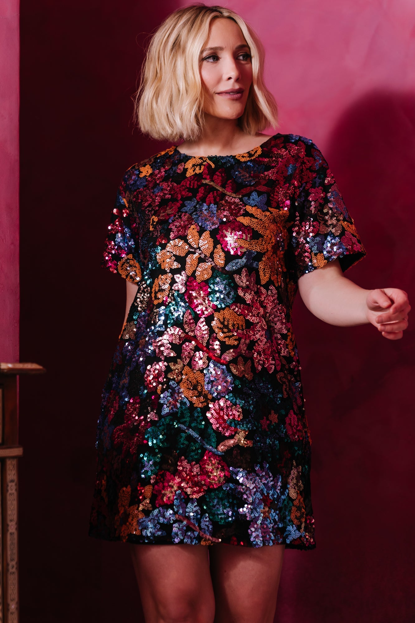 Baltic Born - Squires Sequin Short Dress